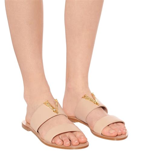 versace flip flops women|versace virtus espadrilles.